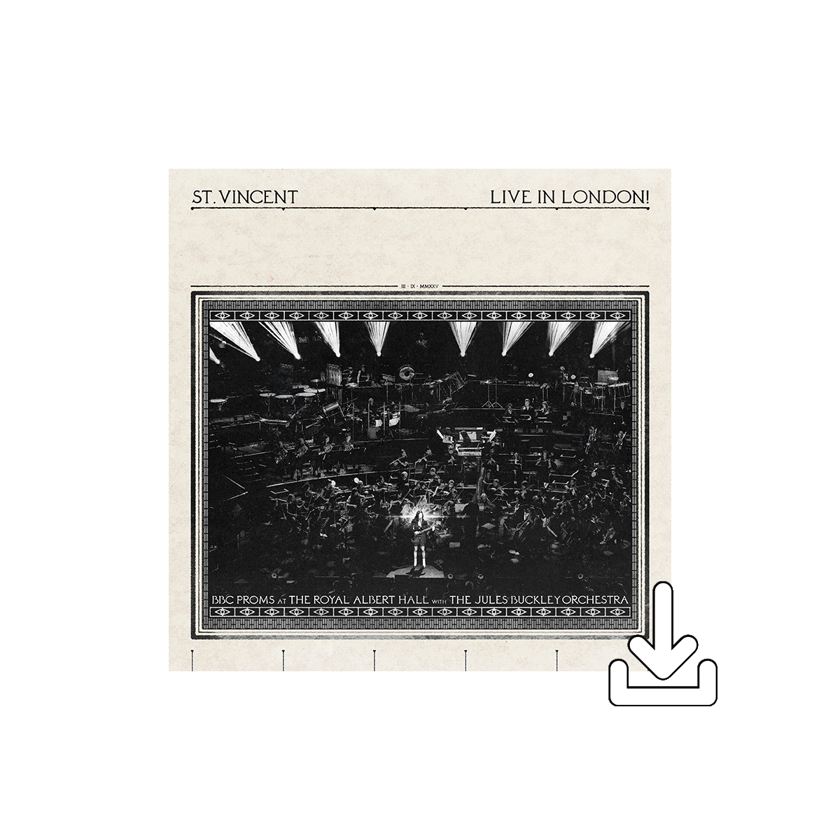 Live In London! Digital Album – St Vincent UK LN